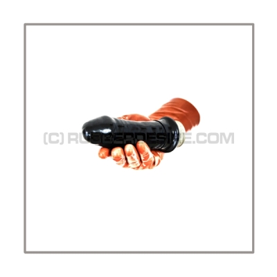 Facesitting penis dildo with gas mask thread - without breathing opening